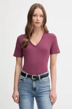 United Colors of Benetton tricou din bumbac culoarea roz, 3GA2E4230 imagine