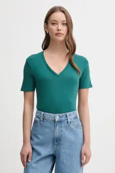 United Colors of Benetton tricou din bumbac culoarea roz, 3GA2E4230 imagine