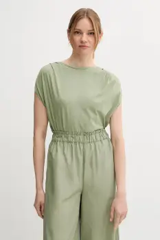 United Colors of Benetton tricou din bumbac culoarea verde, 3096D10AB imagine