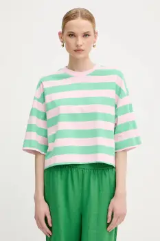 United Colors of Benetton tricou din bumbac culoarea verde, 32JPD10A5 imagine