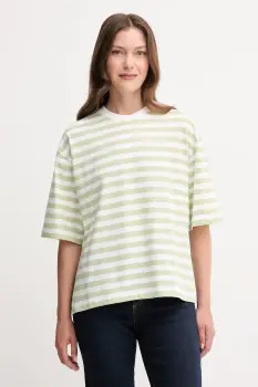 United Colors of Benetton tricou din bumbac culoarea verde, 34N1D10AO imagine