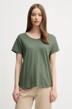 United Colors of Benetton tricou din bumbac culoarea verde, 3BVXD109F imagine