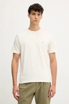 United Colors of Benetton tricou din bumbac culoarea verde, uni, 3MI5J1AF7 imagine