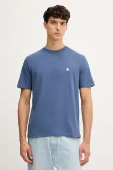 United Colors of Benetton tricou din bumbac culoarea verde, uni, 3MI5J1AF7 imagine