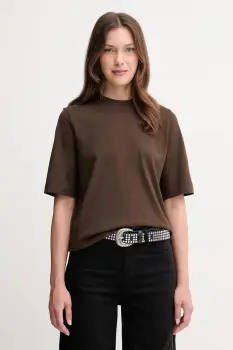 United Colors of Benetton tricou din bumbac culoarea violet, 3BL0E17G5 imagine