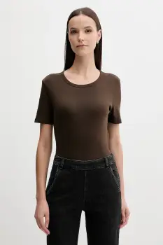 United Colors of Benetton tricou din bumbac culoarea violet, 3GA2E16A0 imagine