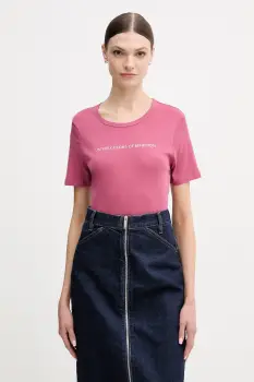 United Colors of Benetton tricou din bumbac imagine