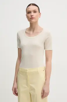 United Colors of Benetton tricou din bumbac femei, culoarea negru, 3GA2D1066 imagine