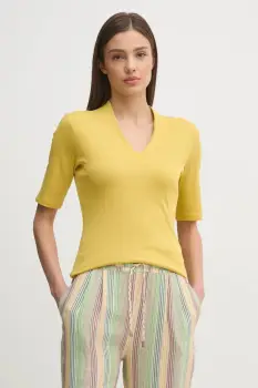 United Colors of Benetton tricou din bumbac femei, culoarea negru, 3GA2D400U imagine