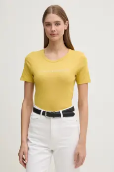 United Colors of Benetton tricou din bumbac femei, culoarea rosu, 3GA2E16A2 imagine