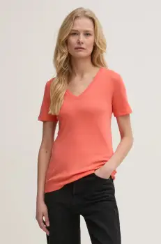 United Colors of Benetton tricou din bumbac femei, culoarea roz, 3GA2E4230 imagine