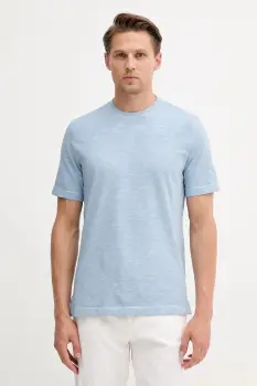 United Colors of Benetton tricou din bumbac uni, 36JGU105U imagine