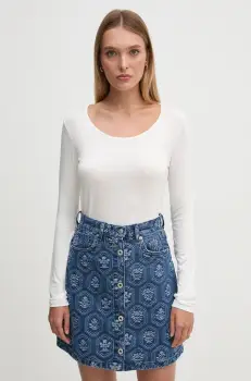 United Colors of Benetton tricou femei, culoarea alb, 3Z12D1080 imagine