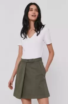 United Colors of Benetton Tricou femei, culoarea alb imagine