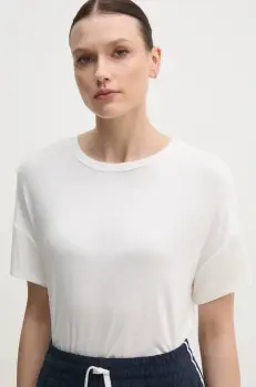 United Colors of Benetton tricou femei, culoarea alb imagine