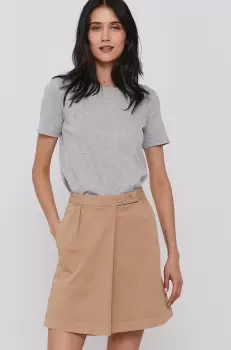 United Colors of Benetton Tricou femei, culoarea gri imagine