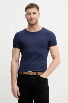 United Colors of Benetton tricou loungewear barbati din bumbac cu elastan imagine