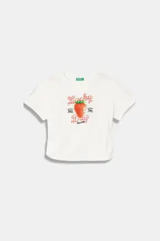 United Colors of Benetton tricou pentru copii bumbac imagine