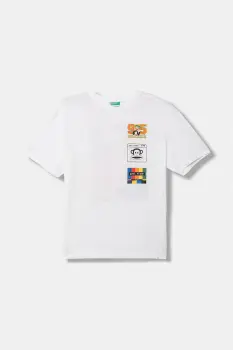 United Colors of Benetton tricou pentru copii, din bumbac imagine