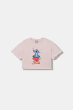 United Colors of Benetton tricou pentru copii, din bumbac imagine