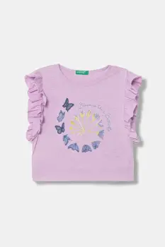 United Colors of Benetton tricou pentru copii, din bumbac imagine