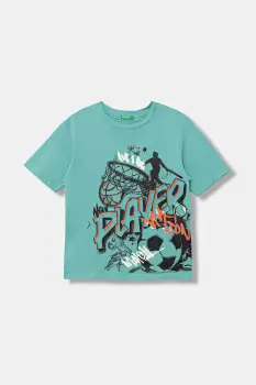 United Colors of Benetton tricou pentru copii, din bumbac imagine