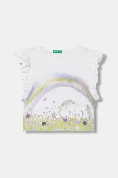 United Colors of Benetton tricou pentru copii, din bumbac imagine
