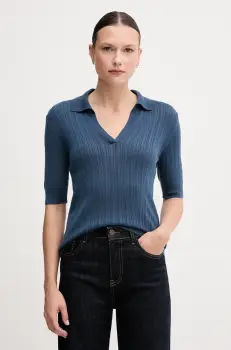 United Colors of Benetton tricou polo 123VD3018 imagine