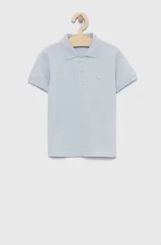 United Colors of Benetton tricouri polo din bumbac pentru copii neted imagine