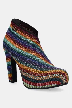 United Nude botine Fold Hi II cu toc drept, 1087092105 imagine