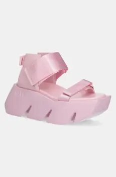 United Nude sandale Bull Run femei, culoarea roz, cu platforma, 1089887816 imagine