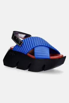 United Nude sandale cu platforma pentru femei, din Piele Bull Puffier imagine