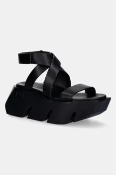 United Nude sandale cu platforma Piele Bull Way imagine