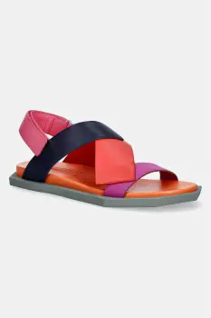 United Nude sandale cu toc plat pentru femei, din Piele Poly Straps Lo Unisex-L imagine