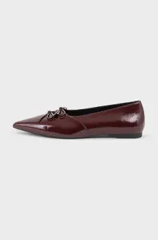 Vagabond Shoemakers balerini de piele HERMINE culoarea bordo, 5933-160-38 imagine