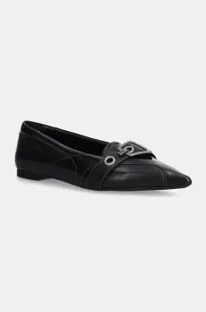 Vagabond Shoemakers balerini de piele HERMINE culoarea negru, 5833-101-20 imagine