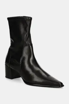 Vagabond Shoemakers botine GISELLE femei, culoarea negru, cu toc drept, 5654-202-20 imagine