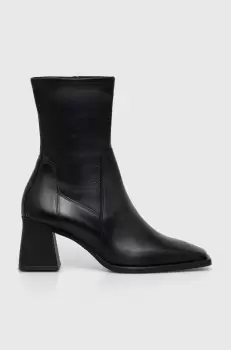 Vagabond Shoemakers botine HEDDA femei, culoarea negru, cu toc drept, 5602.302.20 imagine
