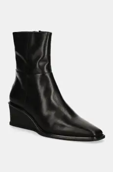 Vagabond Shoemakers cizme de piele AINO femei, culoarea negru, toc pana, 5829-001-20 imagine