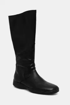 Vagabond Shoemakers cizme SKY culoarea negru, cu toc plat, 5837-001-20 imagine