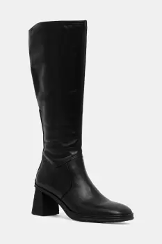 Vagabond Shoemakers ghete de piele JANINE culoarea negru, cu toc drept, 6038-101-20 imagine