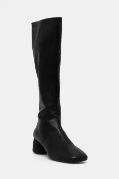 Vagabond Shoemakers ghete de piele LIVIA culoarea negru, cu toc drept, 5856-001-20 imagine