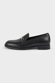 Vagabond Shoemakers mocasini de piele HEIDI femei, culoarea negru, cu toc plat, 5909-101-20 imagine