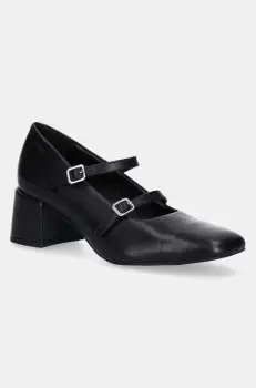 Vagabond Shoemakers pantofi de piele ADISON culoarea negru, cu toc drept, 5739-101-20 imagine