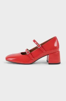 Vagabond Shoemakers pantofi de piele ADISON culoarea rosu, cu toc drept, 5739-160-76 imagine