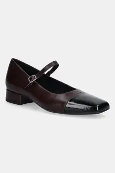 Vagabond Shoemakers pantofi de piele DEBBI culoarea bordo, cu toc drept, 5918-002-85 imagine