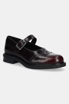 Vagabond Shoemakers pantofi de piele FREYA culoarea bordo, cu toc plat, 6006-504-54 imagine
