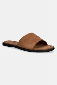 Vagabond Shoemakers papuci cu toc plat pentru femei, din piele intoarsa ZAIDA imagine