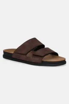 Vagabond Shoemakers papuci din nubuc 5992-150-35 culoarea maro, 5992-150-35 imagine