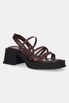 Vagabond Shoemakers sandale de piele HENNIE culoarea bordo, 5337-101-38 imagine